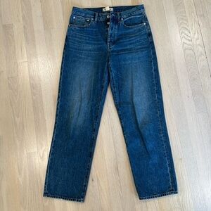 Madewell Low-Slung Straight